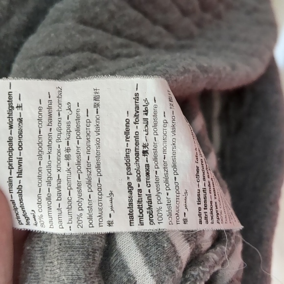 Medium Promod Gray Quilted Elbow Length Sleeve Dress - Picture 11 of 16